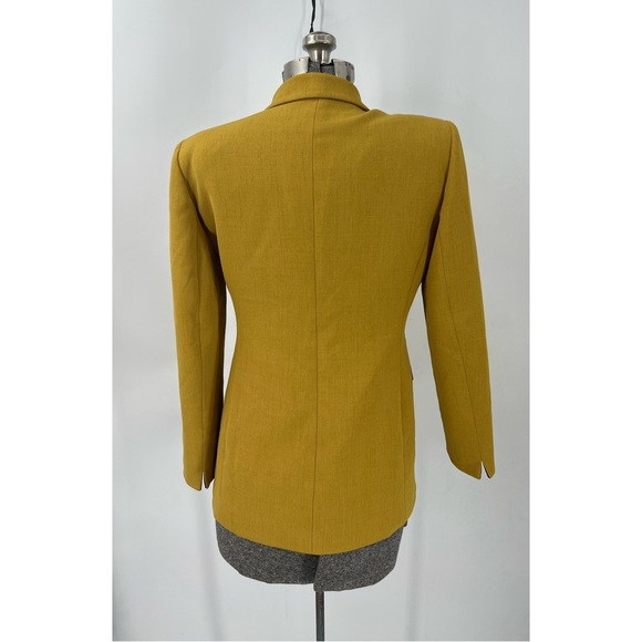 The suit, petite military style button front blazer 6P - Picture 3 of 12